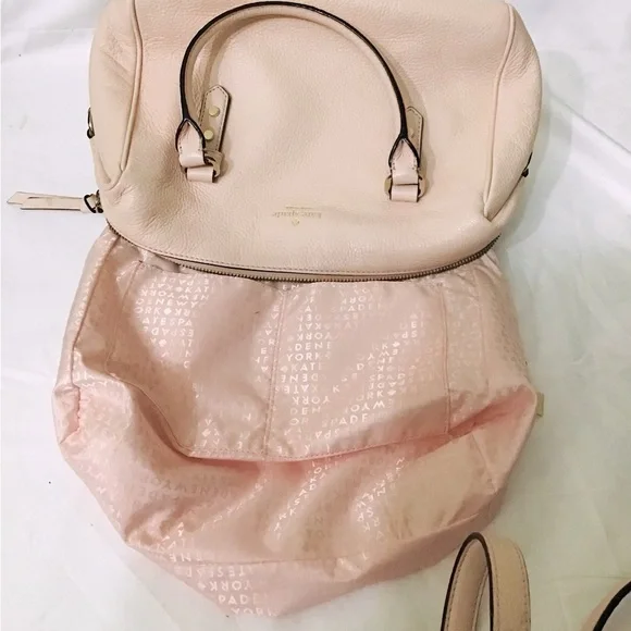 Kate Spade Light Pink Leather Satchel - Picture 9 of 12